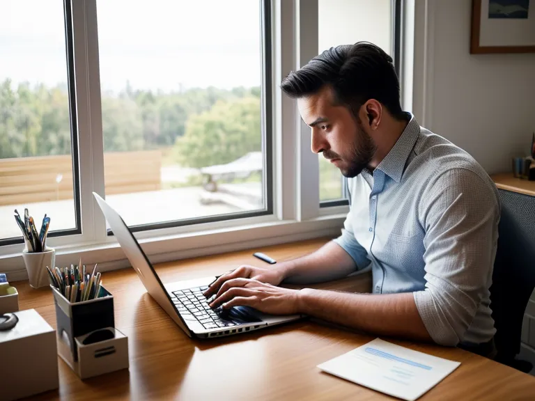 Gestion administrative d'une SASU sur smartphone dans un bureau à domicile