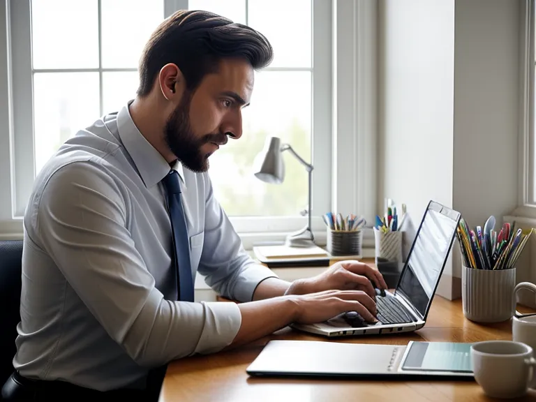 Ambiance de travail par temps de pluie à Rouen avec des documents juridiques.
