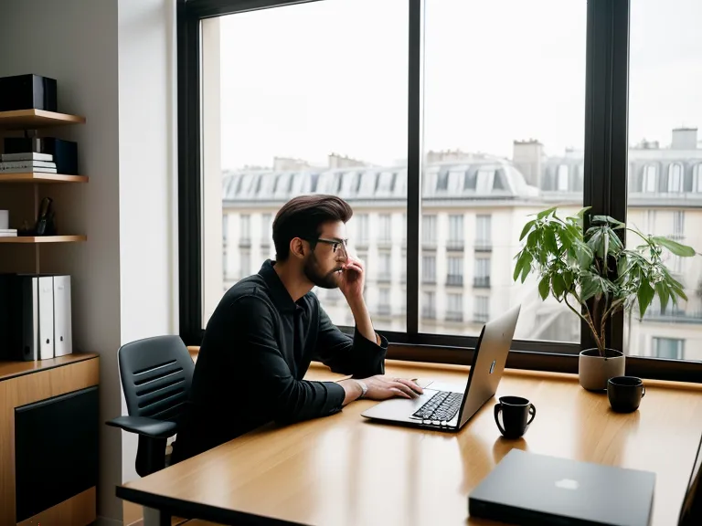 Freelance qui réunit ses outils avant de fermer sa micro-entreprise et lancer sa SASU