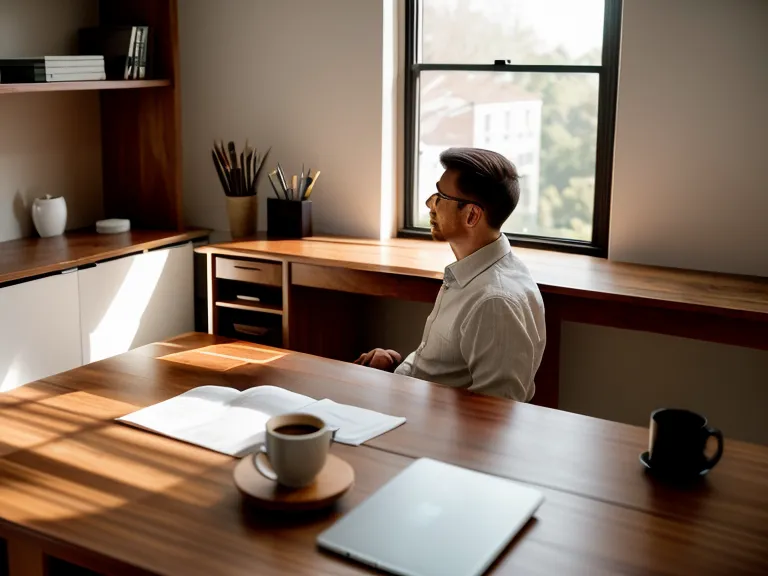 Bureau de freelance organisé et serein grâce à une bonne gestion administrative